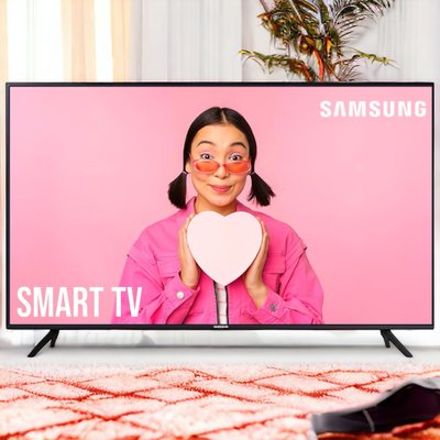Телевізор Samsung 43" SmartTV з 4K-UHD та Wi-Fi