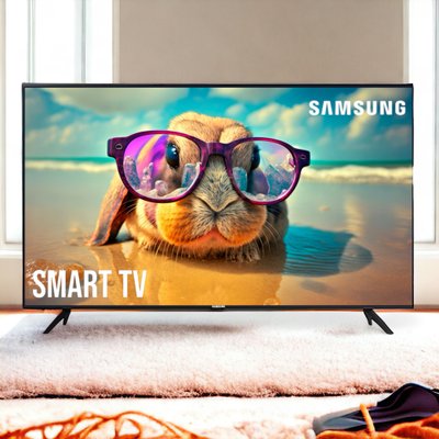 Телевізор SmartTV Samsung 50 дюймів з 4K-UHD, T2 та Wi-Fi