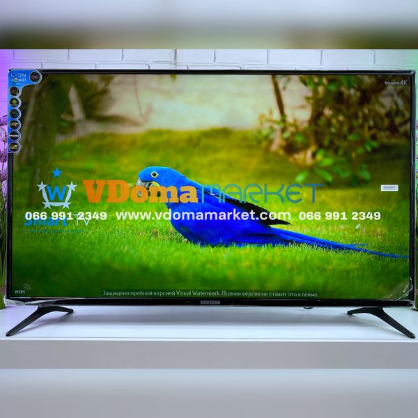 Телевізор SmartTV Samsung 50 дюймів з 4K-UHD, T2 та Wi-Fi