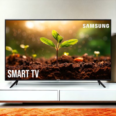 Телевізор Samsung 43" 109см SmartTV з 4K-UHD,T2 та Wi-Fi
