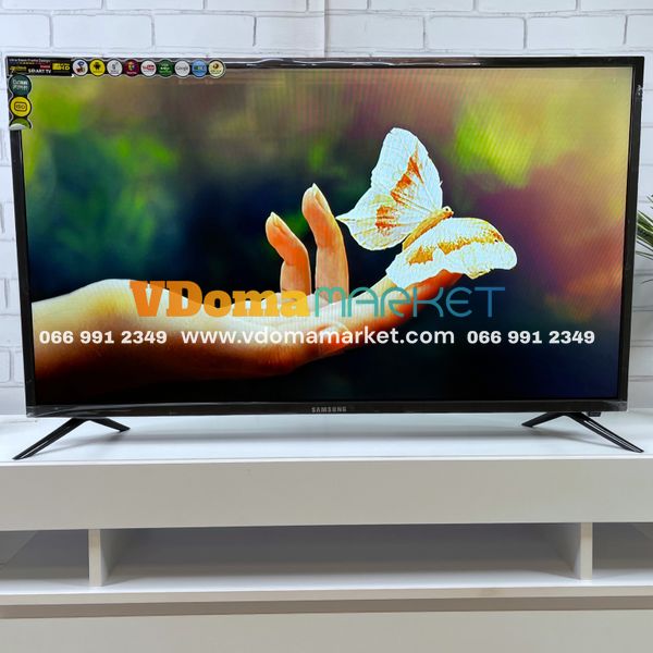 Телевизор Samsung 43" 109см SmartTV с 4K-UHD, T2 и Wi-Fi