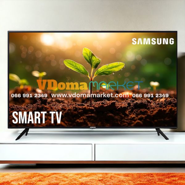 Телевізор Samsung 43" 109см SmartTV з 4K-UHD,T2 та Wi-Fi